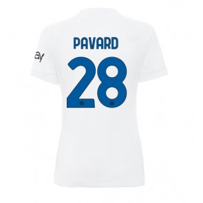 Inter Milan Benjamin Pavard #28 Dámské Venkovní Dres 2023-24 Krátký Rukáv